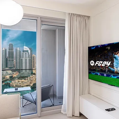 Luxury 4Br Burj Khalifa & Fountain Views Apartment Dubai Exterior photo
